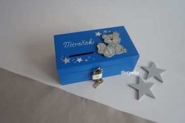 Pokladnička s medvídkem