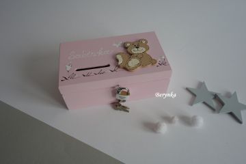 Dřevěná pokladnička