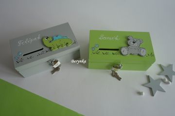 Pokladnička s medvídkem