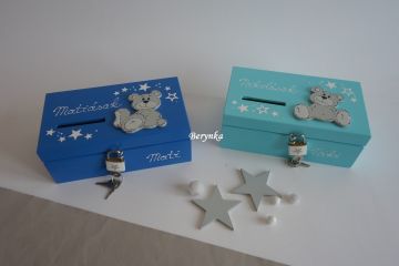 Pokladnička s medvídkem