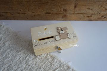 Pokladnička s medvídkem