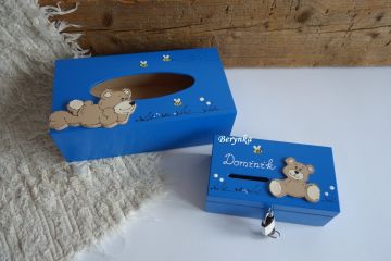 Pokladnička s medvídkem