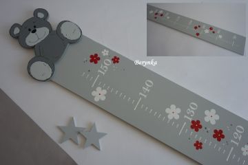 Dětský metr s medvídkem