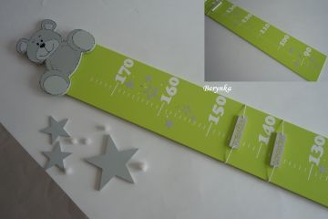 Dětský metr s medvídkem