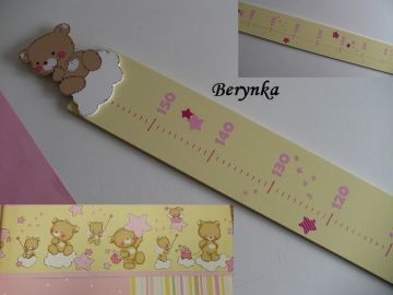 Dětský metr s medvídkem