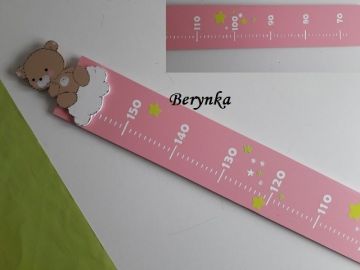 Dětský metr s medvídkem