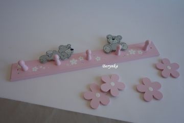 Dětský věšák s medvídky