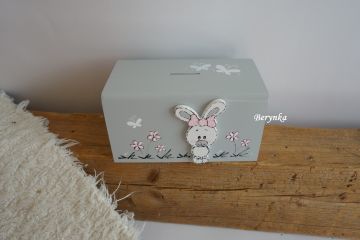 Dřevěná pokladnička