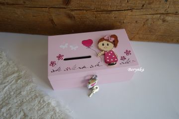 Pokladnička se zámečkem