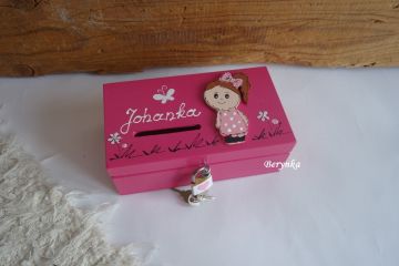 Pokladnička se zámečkem