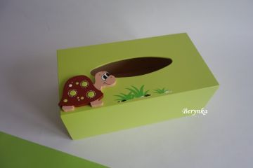 Krabička na kapesníky se želvičkou