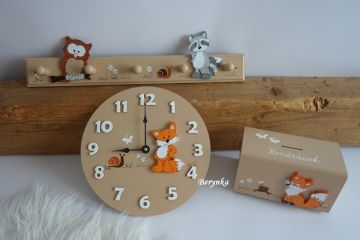 Dekorace s lesními zvířátky