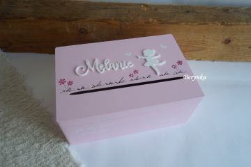 Pokladnička - bedýnka s baletkou