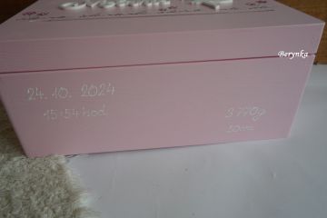 Pokladnička - bedýnka s baletkou