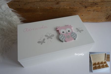 Šperkovnice se sovičkou