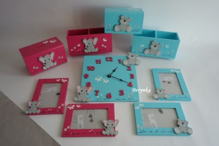 Dekorace s medvídkem