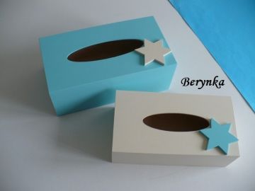 Krabička na kapesníky s hvězdou