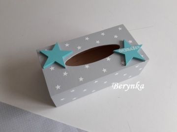 Krabička na kapesníky s hvězdou