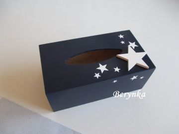 Krabička na kapesníky s hvězdou