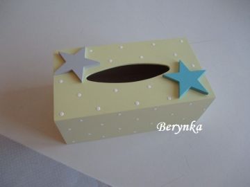 Krabička na kapesníky s hvězdou