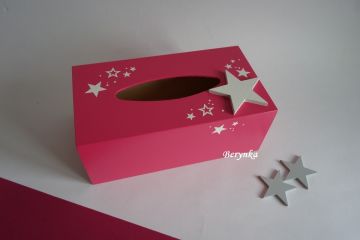 Krabička na kapesníky s hvězdou