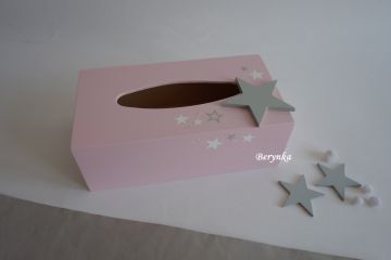 Krabička na kapesníky s hvězdou