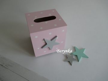 Krabička na kapesníky s hvězdou