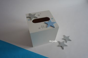 Krabička na kapesníky s hvězdou