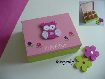 Šperkovnice se sovičkou