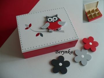 Šperkovnice se sovičkou