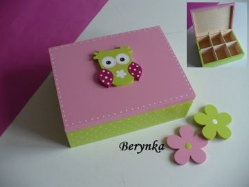 Šperkovnice se sovičkou