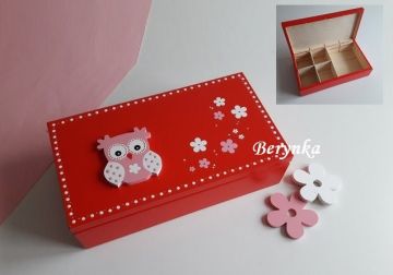 Šperkovnice se sovičkou