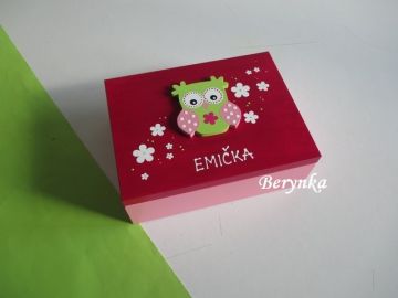 Šperkovnice se sovičkou