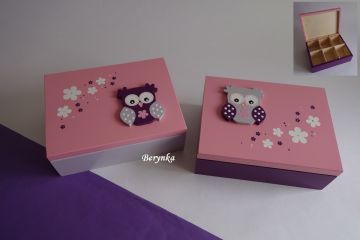 Šperkovnice se sovičkou