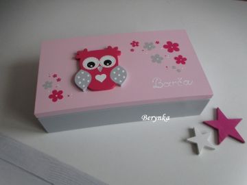 Šperkovnice se sovičkou