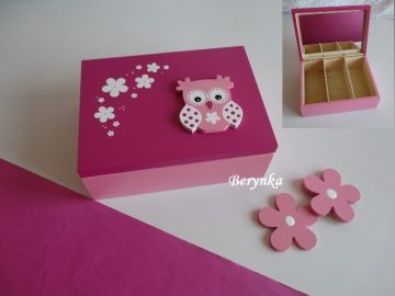 Šperkovnice se sovičkou