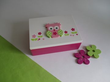 Šperkovnice se sovičkou