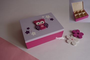 Šperkovnice se sovičkou