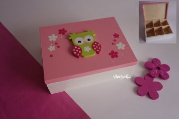 Šperkovnice se sovičkou