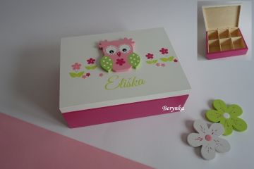 Šperkovnice se sovičkou