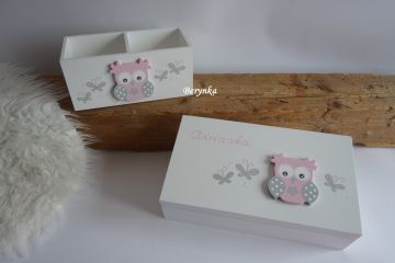 Šperkovnice se sovičkou