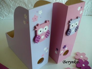 Dřevěné dekorace - srdíčka a sovičky