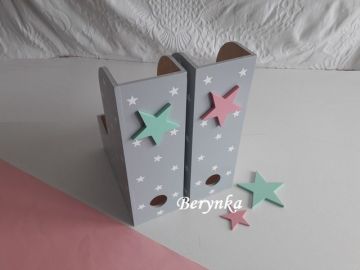 Dřevěný šanon s hvězdičkou