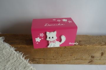 Dřevěná pokladnička