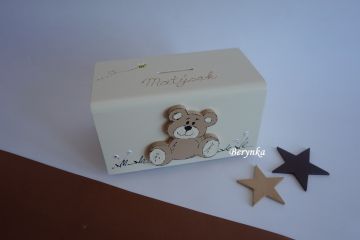 Dřevěná pokladnička pro děti