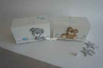 Dřevěná pokladnička pro děti