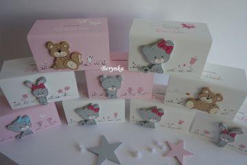 Dřevěná pokladnička pro děti