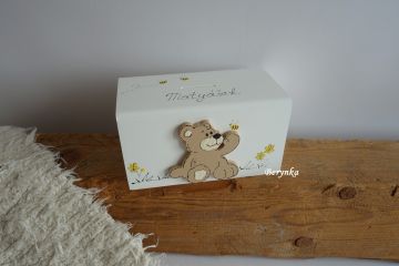 Dřevěná pokladnička