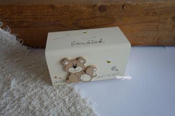 Dřevěná pokladnička