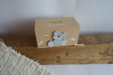 Dřevěná pokladnička